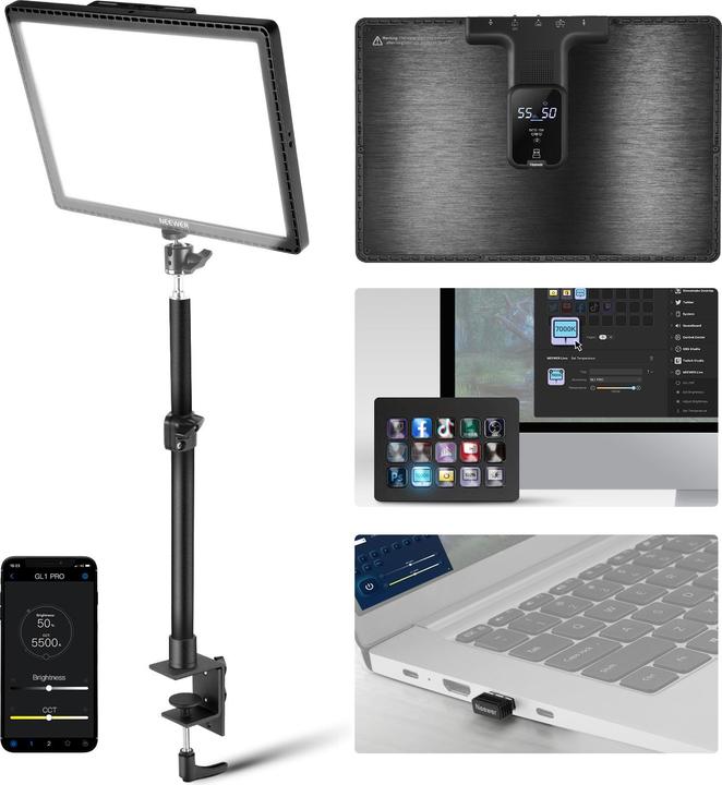 Image du produit Neewer GL1 Pro (Lumière vidéo)