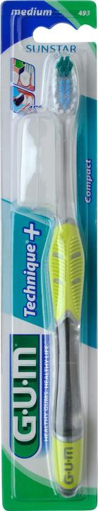 GUM SUNSTAR TECHNIQUE Zahnbürste compact medium (Mittel, 1 x)