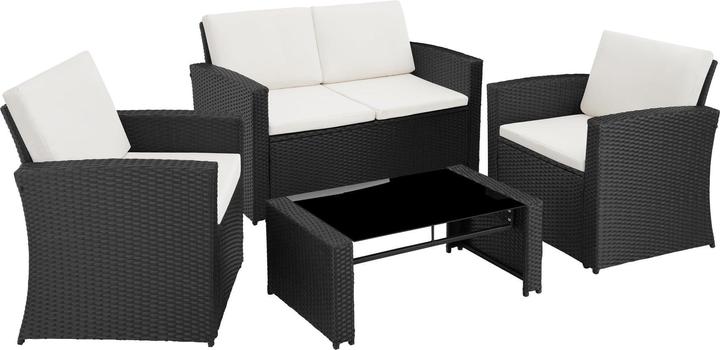 Produktbild tectake Rattan Lounge Lucca
