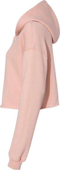 Actual product image Bella Canvas Fleece hooded jumper in crop length (L)