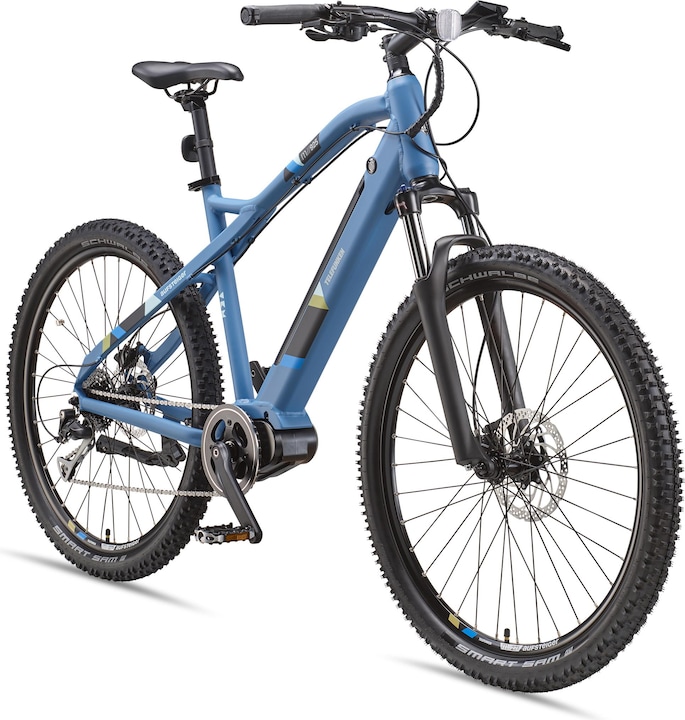 Telefunken MTB E-Bike Aufsteiger M925, Wheel size 27.5 ", Warranty 24 month(s), Blue (51 cm)