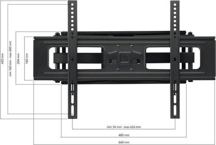 Actual product image One for All Solid WM4661 (Wall, 84", 60 kg)