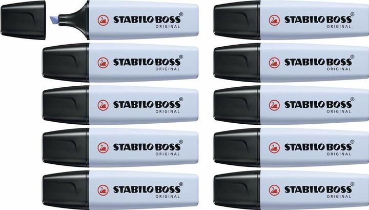 Produktbild STABILO Leuchtmarker Boss Original (Taubenblau, 5 mm, 10 x)
