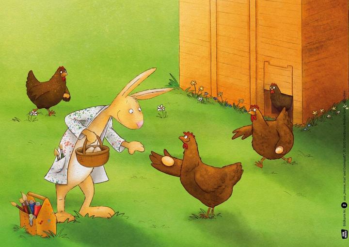 Image du produit Fell:Poule, lapin' et plaisir de Pâques. Kamishi (Allemand, Helga Skin, 2022)