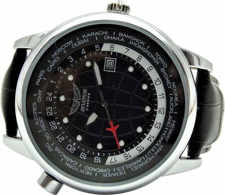 Actual product image Aviator Herrenuhr AVW6975G354 (Ø 45 mm) (Chronograph, 45 mm)