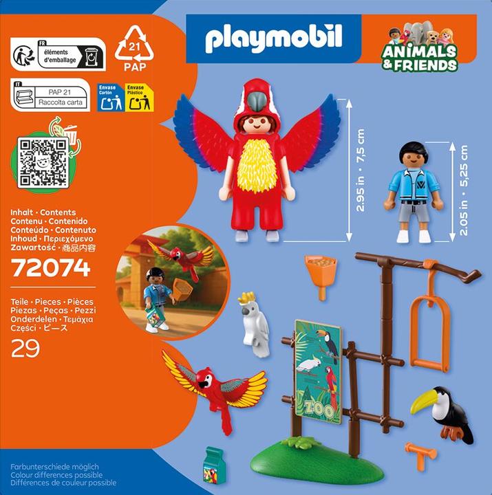 Produktbild Playmobil 72074 Zoo: Maskottchen (72074)
