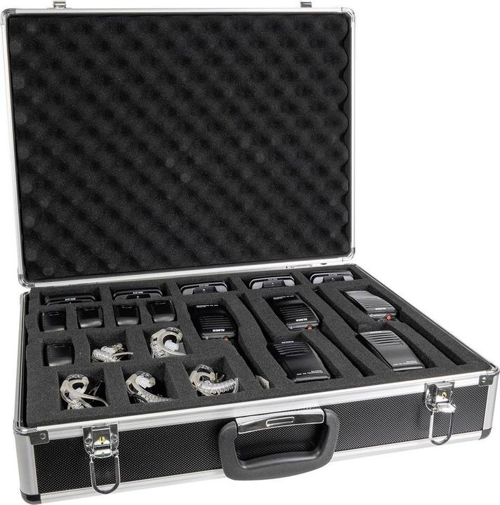 Actual product image Alinco Team-Set DJ-VX-46 + KEP-24-AL 150101 PMR-Handfunkgerät 5er Set