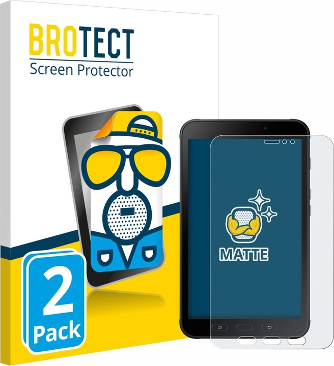 Productafbeelding BROTECT Antireflecterende schermbeschermer mat (2 Stuk, Galaxy Tab Active 2)