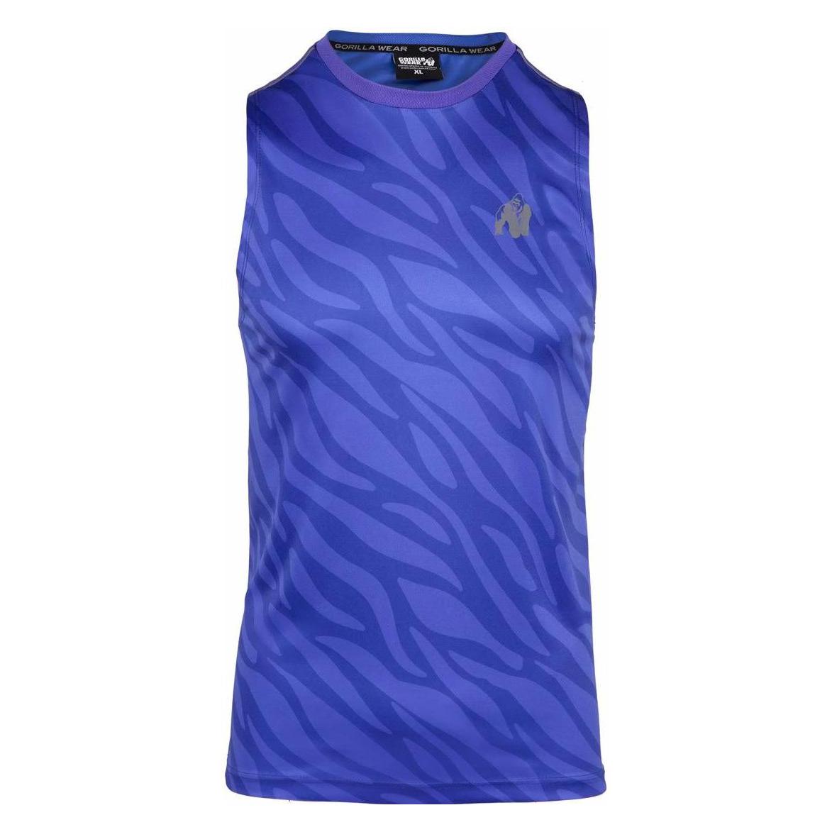 Gorilla Wear, Herren, Sportshirt, Washington (M), Blau, M