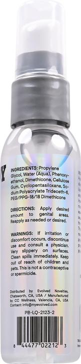 Actual product image Evolved - Slick Hybrid Lubricant - 59 ml