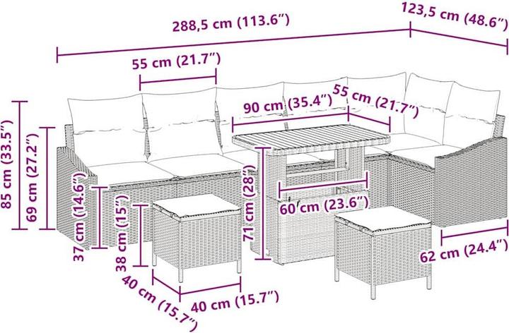 Produktbild vidaXL Baker