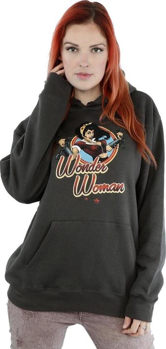 Immagine prodotto Wonder Woman Felpa con Cappuccio Distintivo Donna (XL)