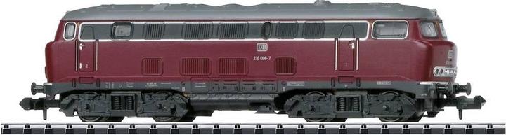 Actual product image MiniTrix Hobby 16166 N Diesel locomotive 216 006-7 Lollo of the DB (Track N)