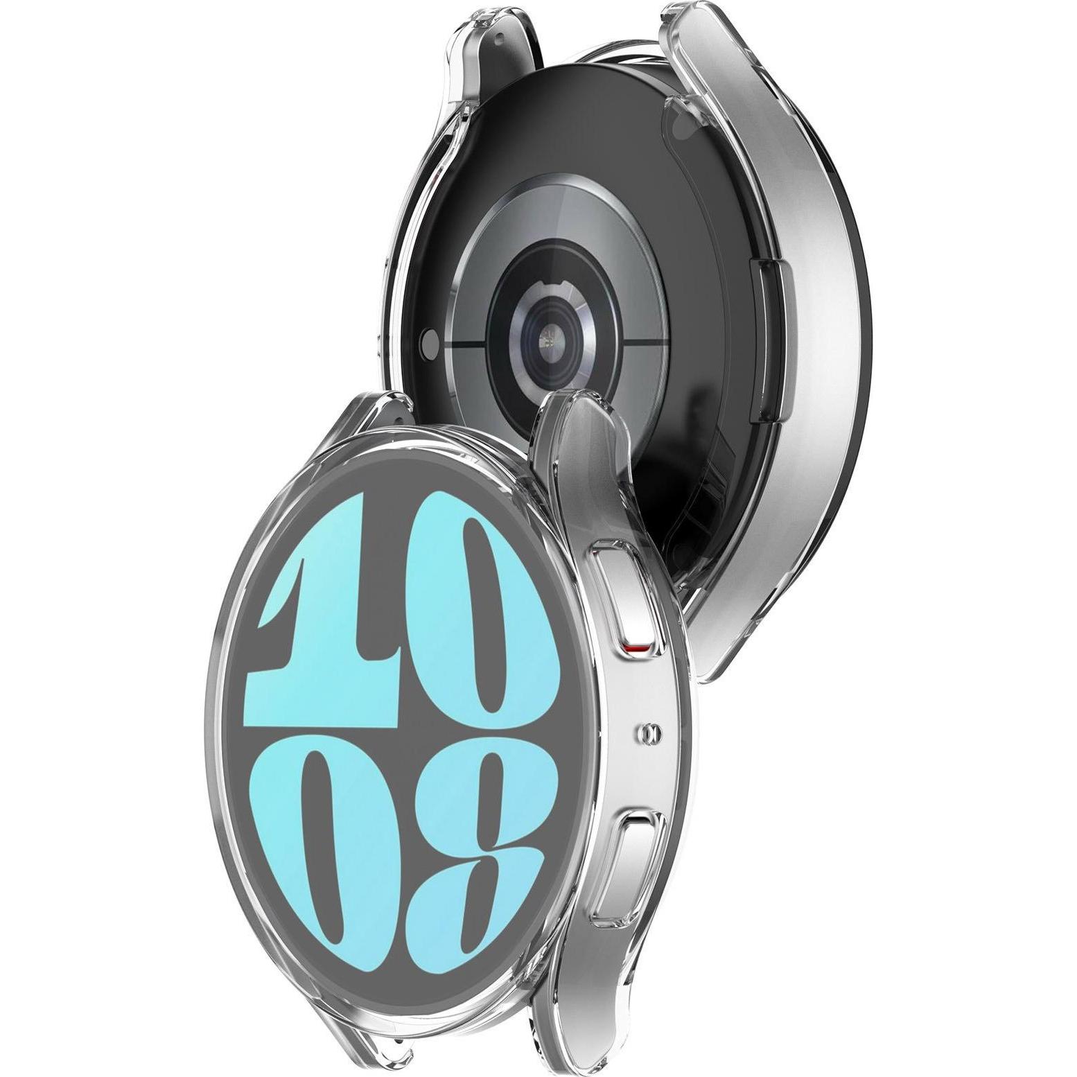 Strap-it TPU-Hülle (Silikon), Uhrenarmband, Transparent