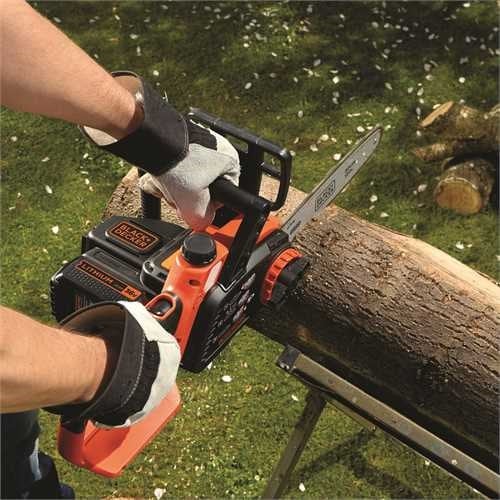 Actual product image Black & Decker Cordless chainsaw GKS3630L20 (Battery chain saw)