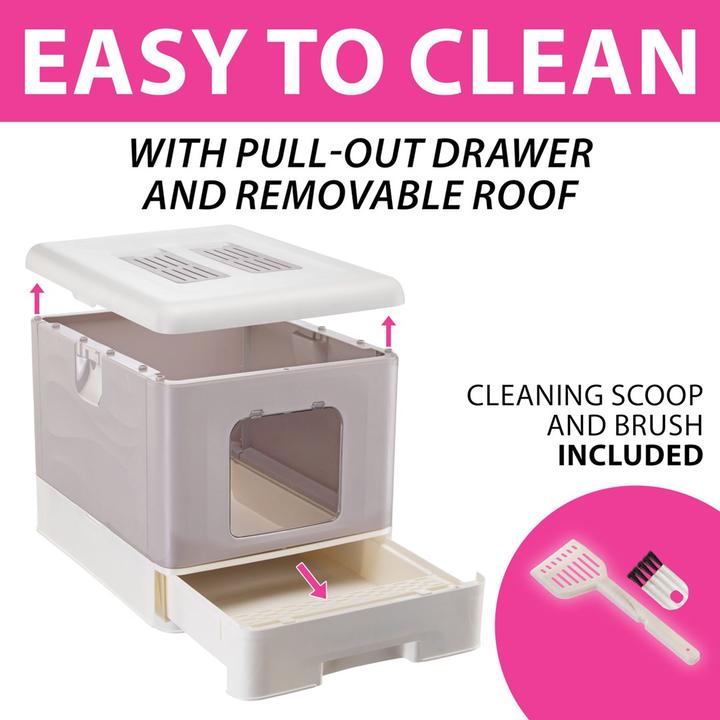 Produktbild Ferplast SAHARA TOILET GREEN kuweta dla kota (Katzenklo offen)