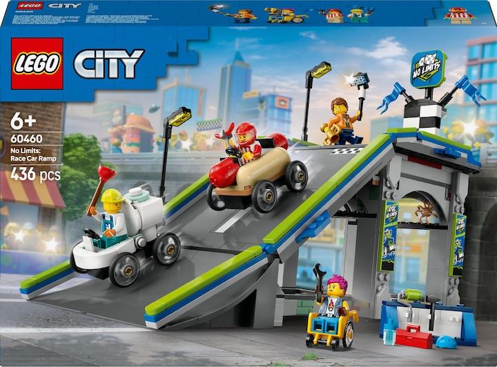Actual product image LEGO Keine Limits: Seifenkistenrennen mit Rampe (60460, LEGO City)