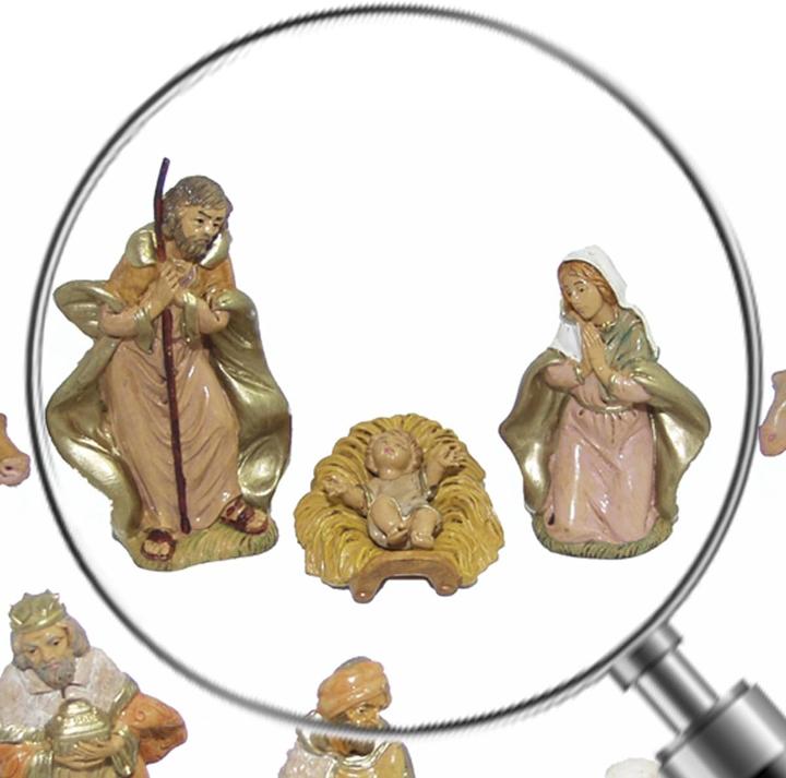 Actual product image Alfred Kolbe Krippen Nativity figures