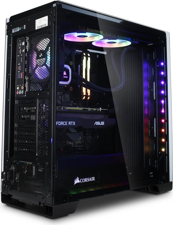 Produktbild Mifcom Spectrum RTX2080Ti Ultimate (1000 GB, 32 GB, Intel Core i9-9900K, GeForce RTX 2080 Ti)
