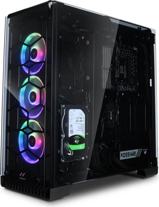 Produktbild Mifcom Spectrum RTX2080Ti Ultimate (1000 GB, 32 GB, Intel Core i9-9900K, GeForce RTX 2080 Ti)