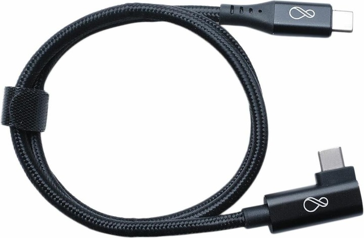 Produktbild Bachmann Ochno USB-C Kabel gewinkelt 0,7m schwarz (0.70 m, USB 3.2 Gen 2)