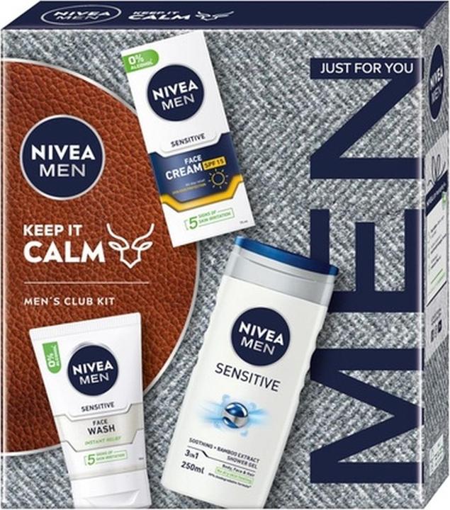 Image du produit NIVEA MEN Hommes Sensitive Keep It Calm (Kit de soins du visage)
