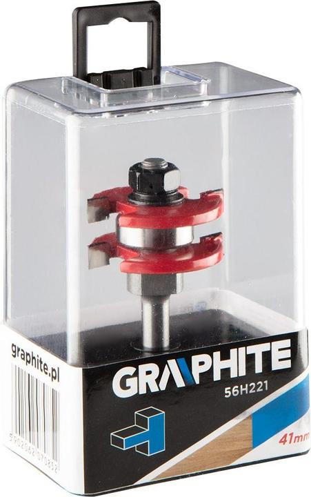 Produktbild Graphite Shoulder cutter, carbide, 41 x 6.35 mm, handle 8 mm