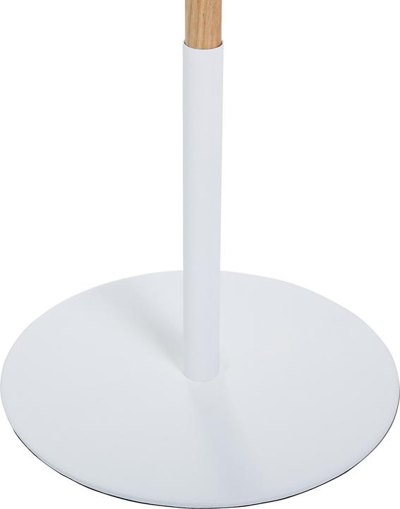 Produktbild Beliani Stehlampe weiss 125 cm Trommelform OWENS