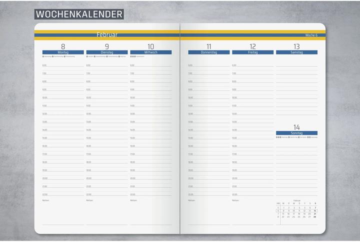 Produktbild Sigel LINESCAPE - Agenda (1 Woche / 2 Seiten)