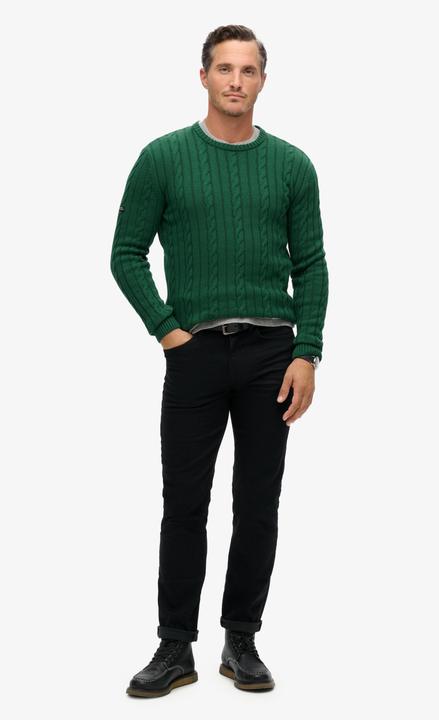 Actual product image Superdry Cotton Classic Cable Knit Crew (L)