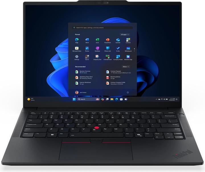 Produktbild Lenovo ThinkPad E14 G7 (14", 1000 GB, 32 GB, DE, Intel Core Ultra 7 258V)
