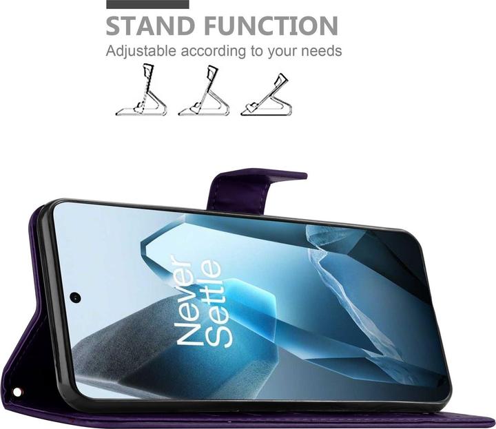 Produktbild Cadorabo Hülle für OnePlus 13 mit Blumen Muster (OnePlus 13)