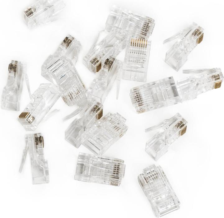 Produktbild Digitus RJ45 (8P8C) Straight-Through-Cat.5e-ungeschirmter Stecker, AWG 26–24, Packung mit 100 Stück (UTP, CAT5e)