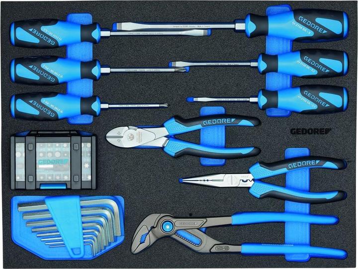Actual product image Gedore Tool assortment in CT module for B2 - 49 pieces