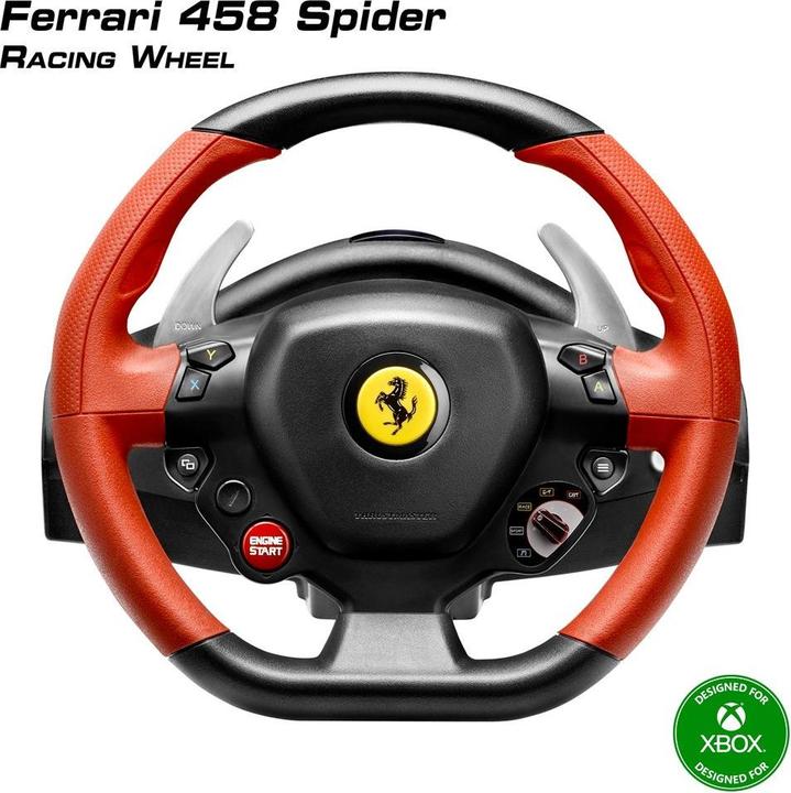 Produktbild Thrustmaster Ferrari 458 Spider Racing Wheel (Xbox One S, Xbox One X, Xbox Series S, Xbox Series X)