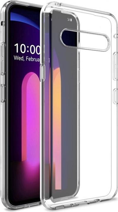 Actual product image Screenguard LG V60 ThinQ 5G Flexible TPU Clear Case (LG V60 ThinQ 5G)
