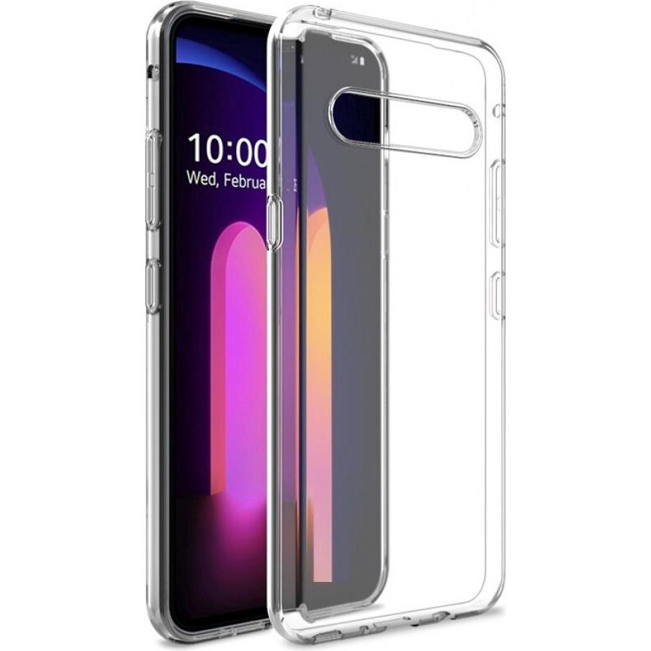 Screenguard LG V60 ThinQ 5G Flexible TPU Clear Case (LG V60 ThinQ 5G), Smartphone Hülle, Transparent