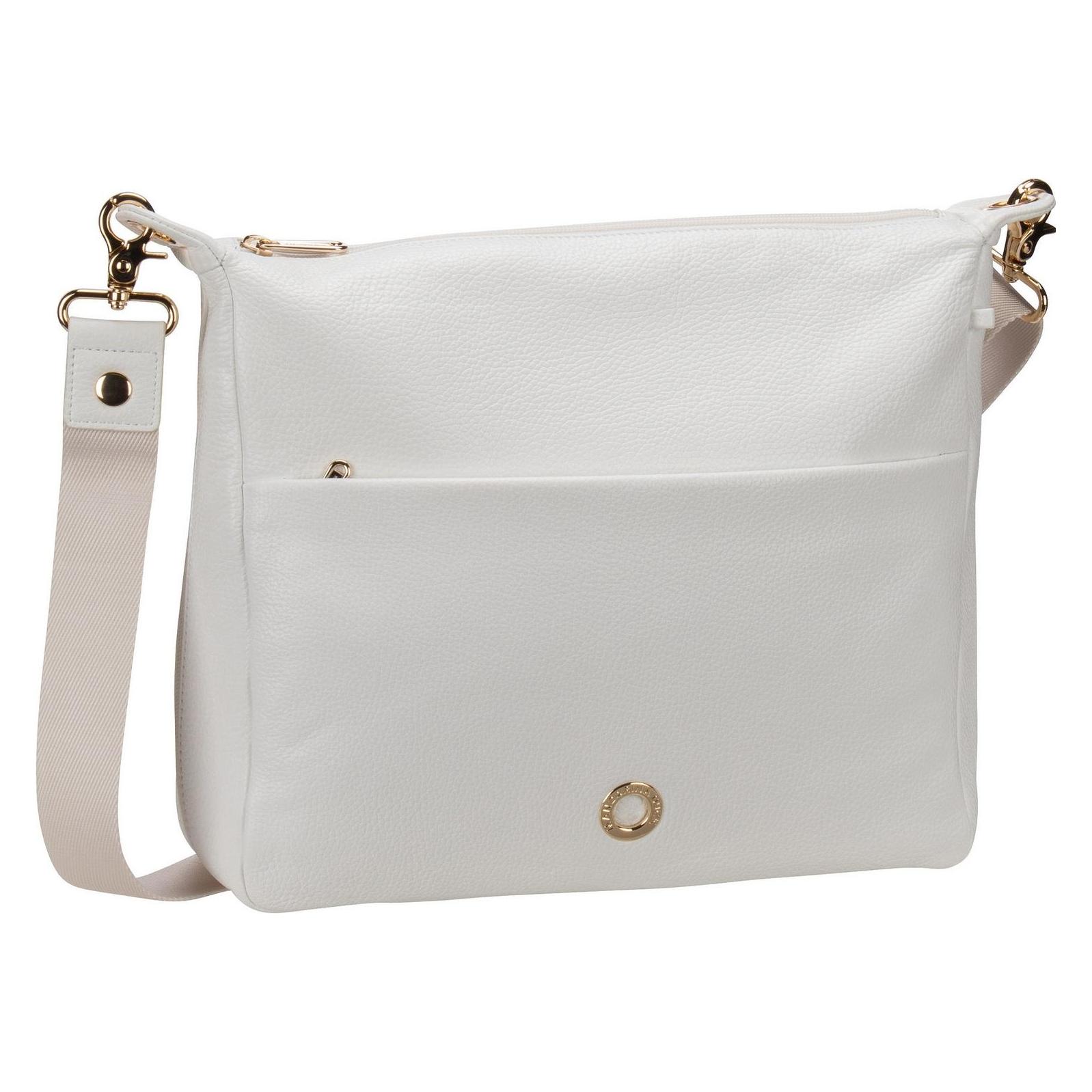 Mandarina Duck, Handtasche, Umhängetasche Mellow Leather Shoulder Bag FZT49, Weiss