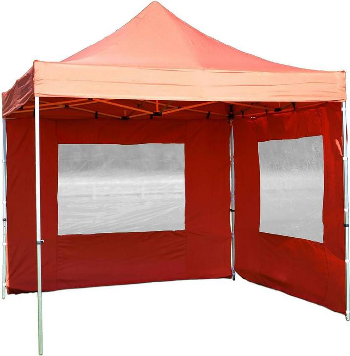 VCM Falt Pavillon 3x3m terracotta (300 cm, 300 cm)