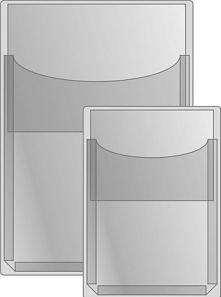 Productafbeelding Eichner 10 documenthoezen zelfklevend transparant (A5, 10x)