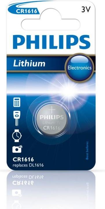 Productafbeelding Philips Batterij CR1616/00B (1 Pcs., CR1616)
