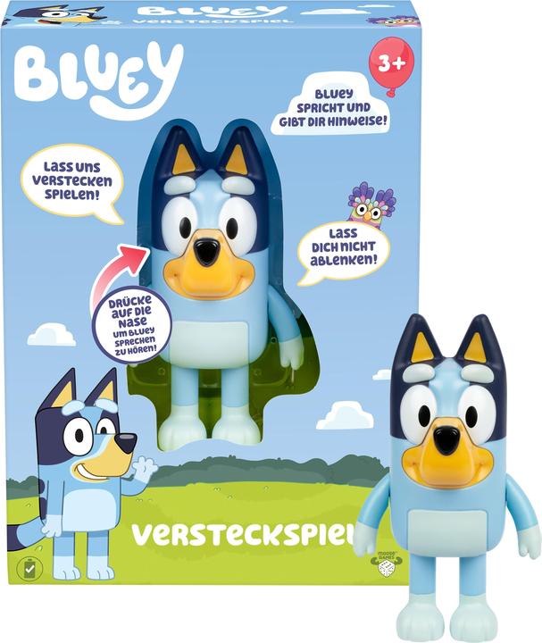 Actual product image Moose Bluey Versteckspiel, d (German, 2 - 5 Players)