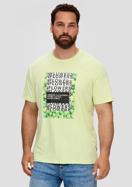 Produktbild s.Oliver T-Shirt Jerseyshirt mit Artwork (XXL)