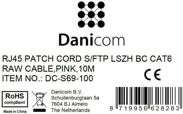 Produktbild Dsit CAT 6 Netzwerkkabel LSOH (CAT6, 10 m)