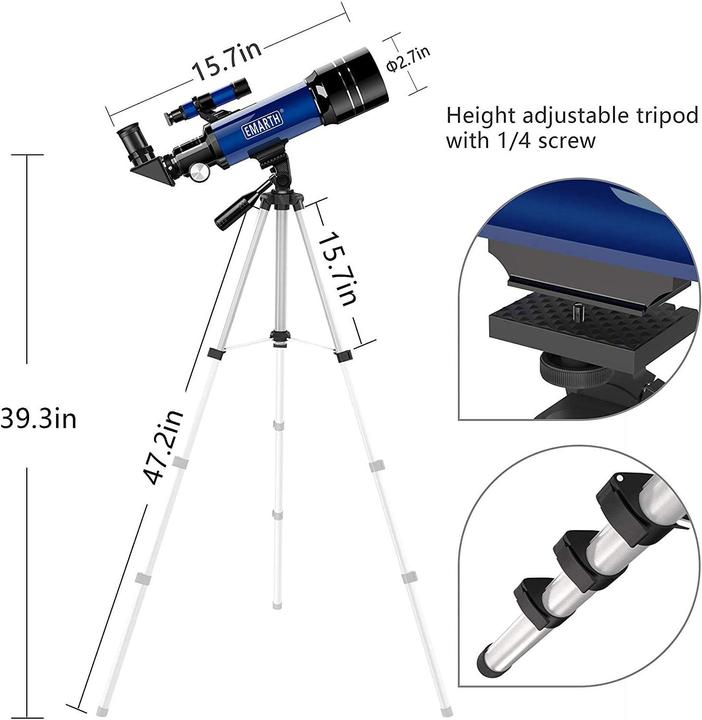 Image du produit Emarth Télescope pour enfants et débutants