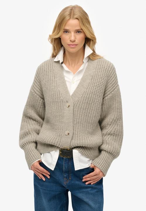 Image du produit Superdry Cardigan Col V Épais (Taille unique)