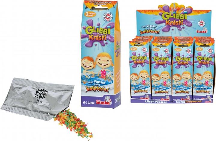 Image du produit Simba Pack de 3 jouets crépitants Glibbi