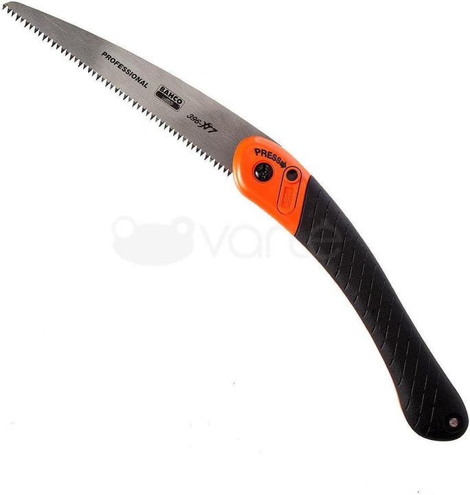 Actual product image Bahco Folding pruning saw with 2-component handle for hard and dry wood, 7 tpi, 7 1/2"