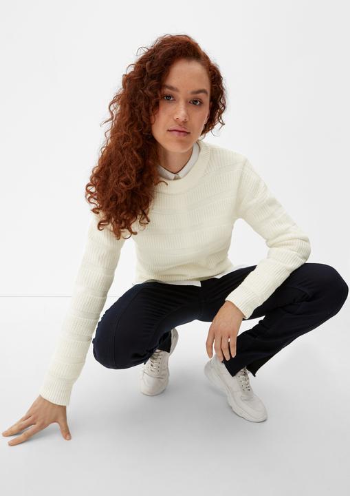 Immagine prodotto s.Oliver Strickpullover Pullover mit Strickmuster (L)