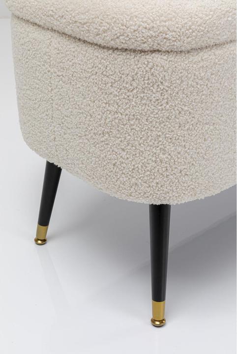 Image du produit Kare Design Banc coffre Rico Blanc (109 cm)